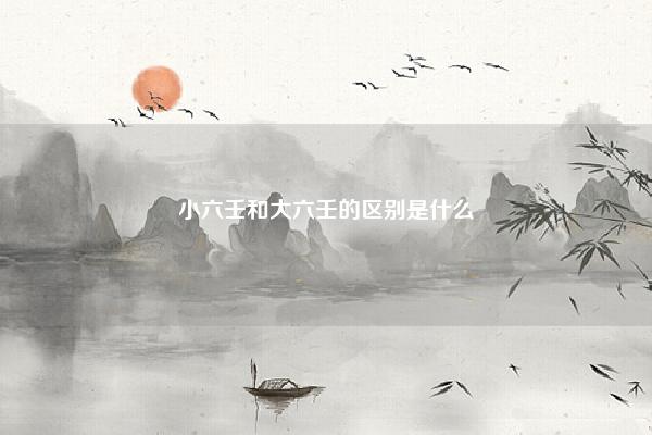 小六壬和大六壬的区别是什么,小六壬与大六壬的区别是什么 易学 第1张 小六壬和大六壬的区别是什么,小六壬与大六壬的区别是什么 易学 第1张