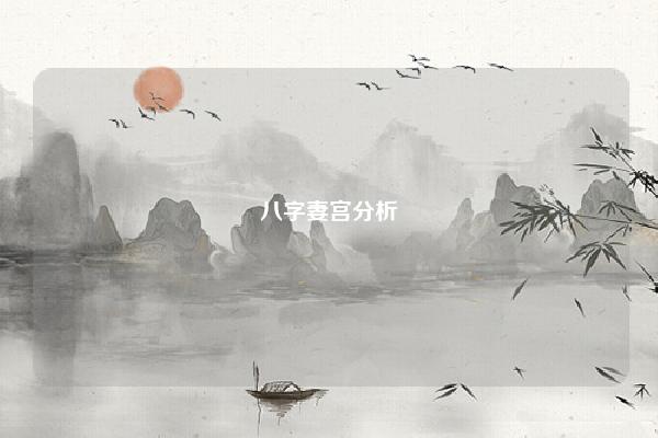 八字妻宫分析,八字妻宫比肩看老婆案例 易学 第1张 八字妻宫分析,八字妻宫比肩看老婆案例 易学 第1张